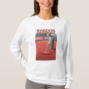 Cranberry Bogs Harvest - Bandon, Oregon T-Shirt