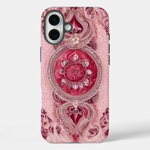 Cranberry Cherry AI art  iPhone 16 Plus Case