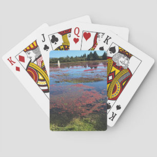 Cranberry Farm, Long Beach, Washington Playing Cards