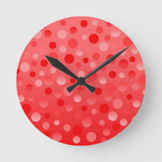 Cranberry Fizz clock round