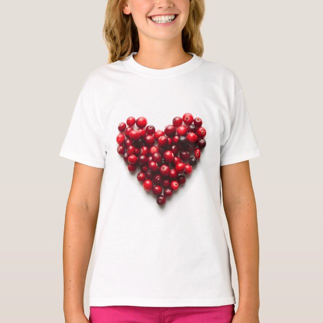 Cranberry Heart T-Shirt (Front)