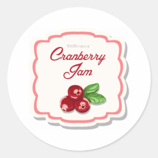 Cranberry Jam Sticker