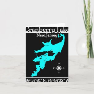 Cranberry Lake, New Jersey Card