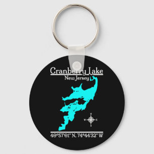 Cranberry Lake, New Jersey  Key Ring