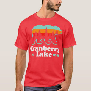 Cranberry Lake New York Hiking Fishing Camping T-Shirt