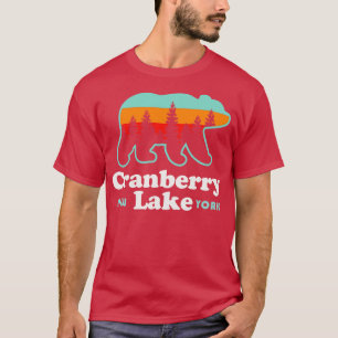 Cranberry Lake New York Hiking Fishing Camping T-Shirt