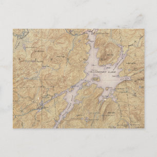 Cranberry Lake, Wanakena, Oswegatchie River Area Postcard