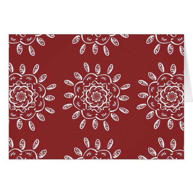 Cranberry Mandala (Front Horizontal)
