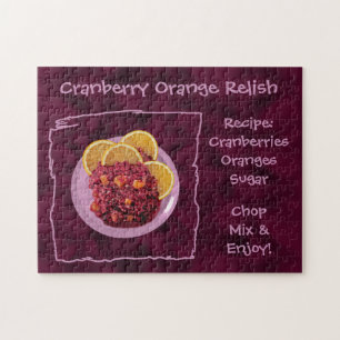 Cranberry Orange Relish Recipe Jigsaw Puzzle