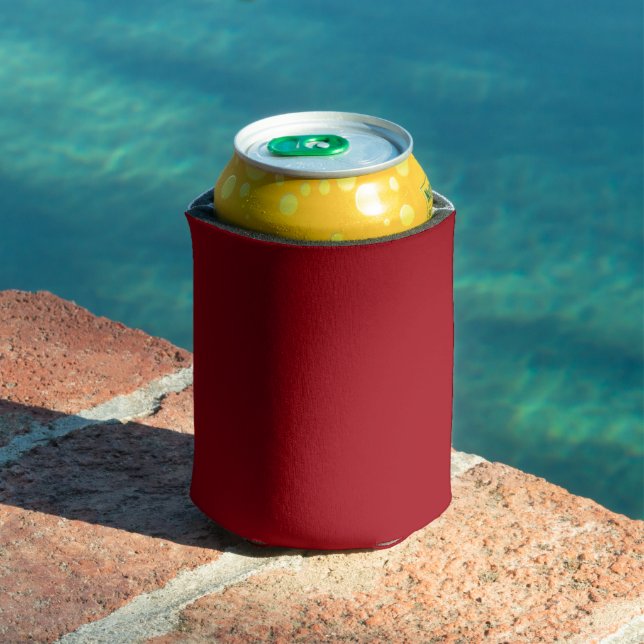 Cranberry Red Can Cooler (In Situ Pool)