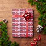 Cranberry Sauce Christmas Holiday Cranberries Wrapping Paper<br><div class="desc">Gift wrap features an original marker illustration of canned jellied cranberry sauce. Great for wrapping holiday gifts!

This design is also available on other products. Don't see what you're looking for? Need help with customisation? Contact Rebecca to have something designed just for you.</div>