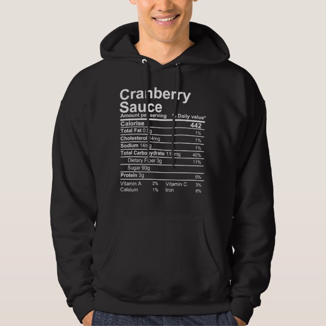cranberry sauce hoodie (Front)