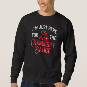 Cranberry Sauce Recipe Relish Canned Jellied Sugar Sweatshirt