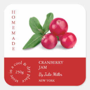 Cranberry Small Business Label