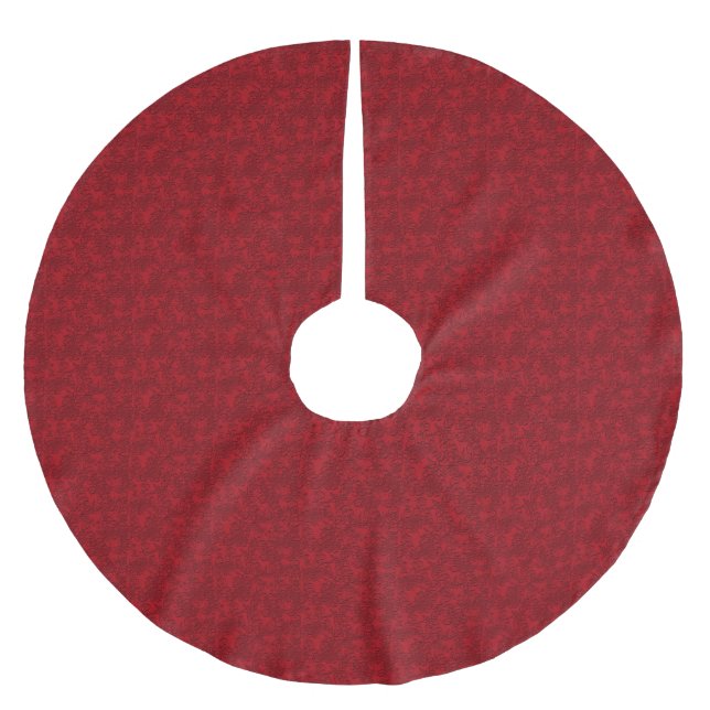 Cranberry Tree Skirt (Front)
