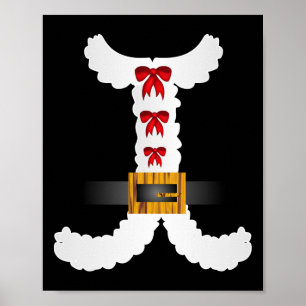 Cranberrysky Retro Cute Cartoon Christmas Mrs Clau Poster