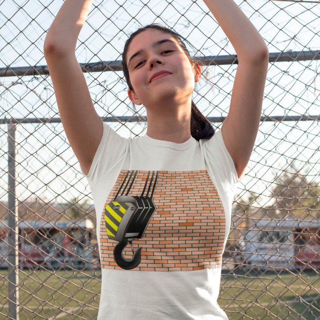 Crane And Hook Girls T-Shirt (Creator Uploaded)