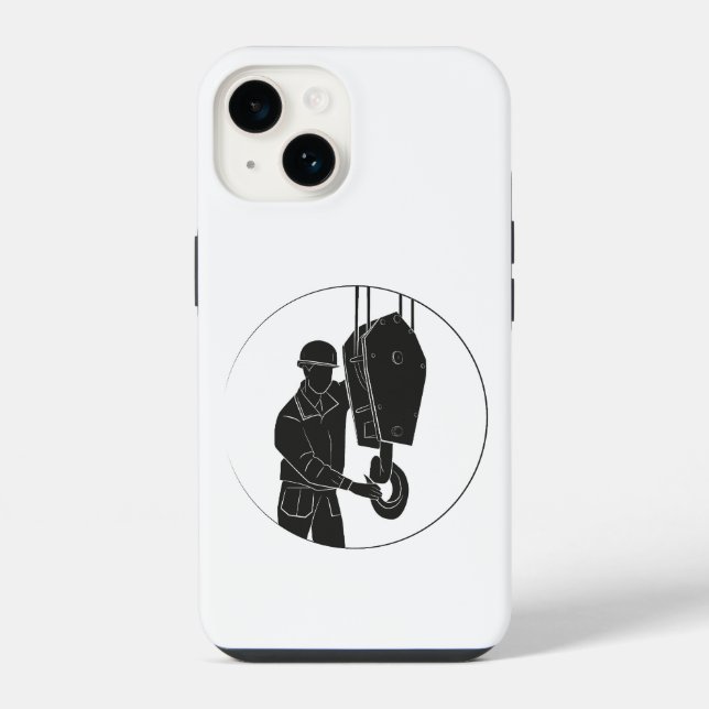 Crane Design Phone Case (Back)