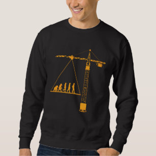 Crane driver  for crane leader evolution crane dri sweatshirt