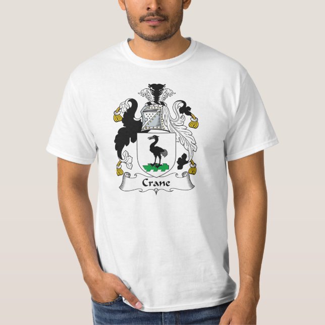 Crane Family Crest T-Shirt (Front)