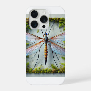 Crane Fly 221024IREF232 - Watercolor iPhone 15 Pro Case