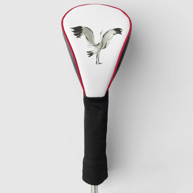Crane Golf Head Cover (Front)