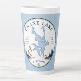 Crane Lake, Minnesota Cabin/Vacation Home  Latte Mug