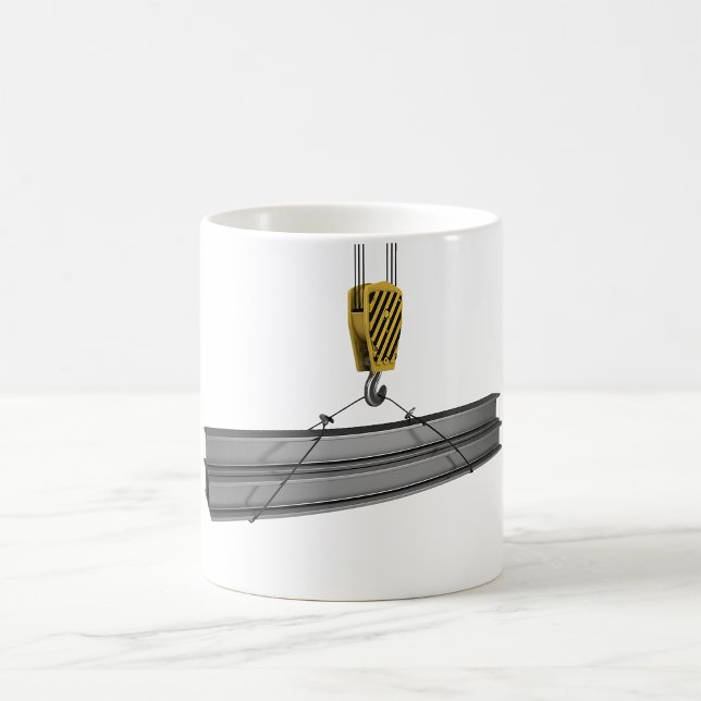 Crane Lifting Girders Mug (Creator Uploaded)