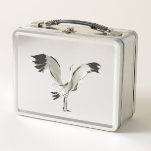 Crane Metal Lunch Box