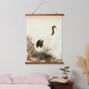 Crane on Pine Tree Ito NisaburoIto Nisaburo Hanging Tapestry