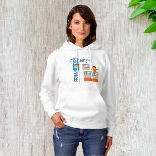 Crane Operator And Construction Worker Hoodie