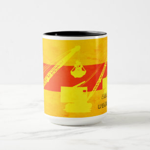 CRANE OPERATOR FRICTION CRAWLER SOUTHWEST COLORS MUG