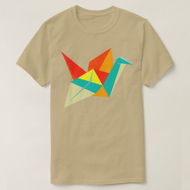 Crane Origami Master Women Gift Japanese Culture O T-Shirt (Design Front)