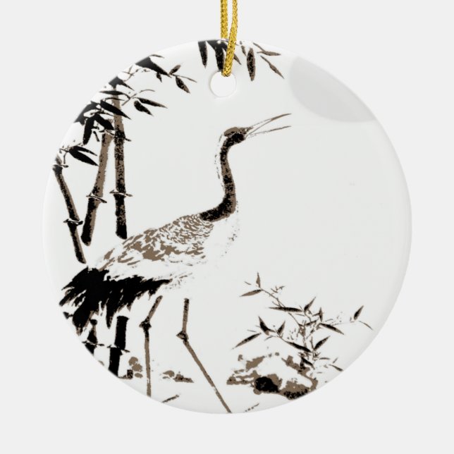 Crane Ornament (Front)
