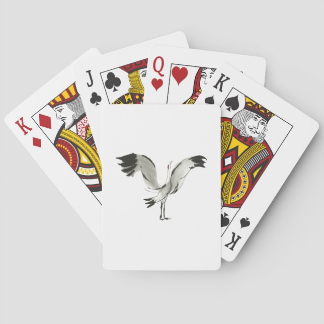 Crane Playing Cards (Back)
