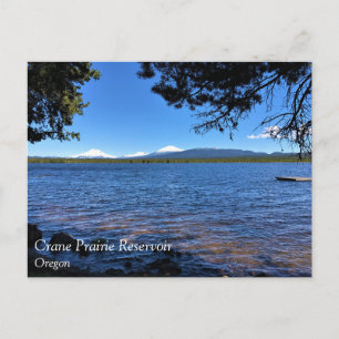 Crane Prairie Reservoir, OR Postcard