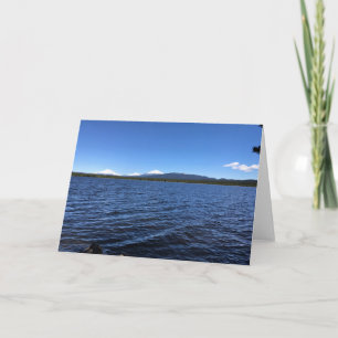Crane Prairie Reservoir, Oregon Card