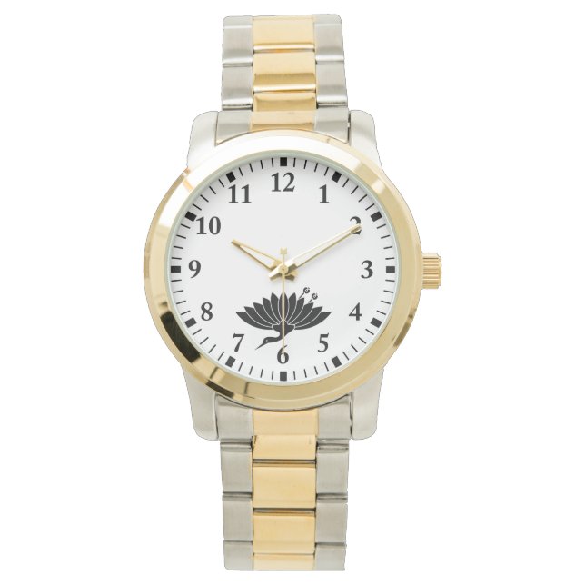 Crane-shaped chrysanthemum watch (Front)