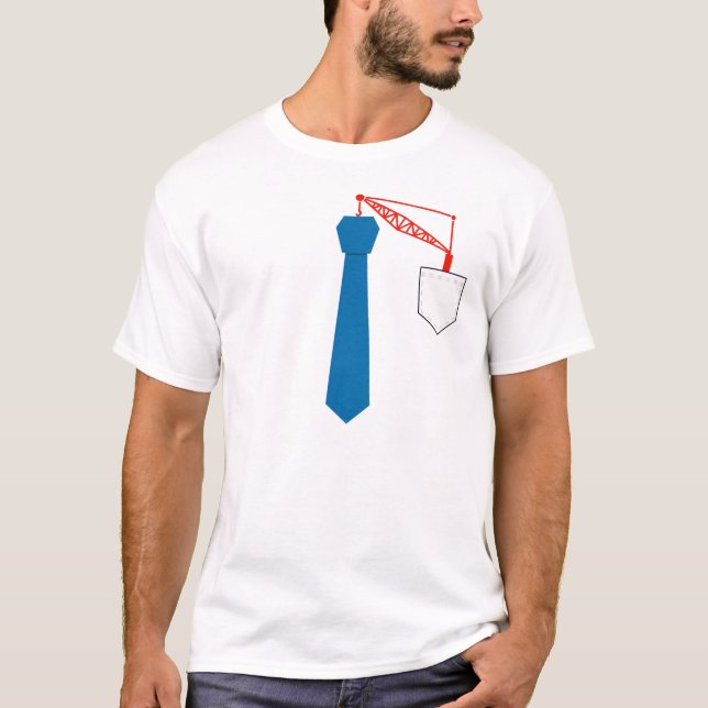 Crane tie T-Shirt (Front)