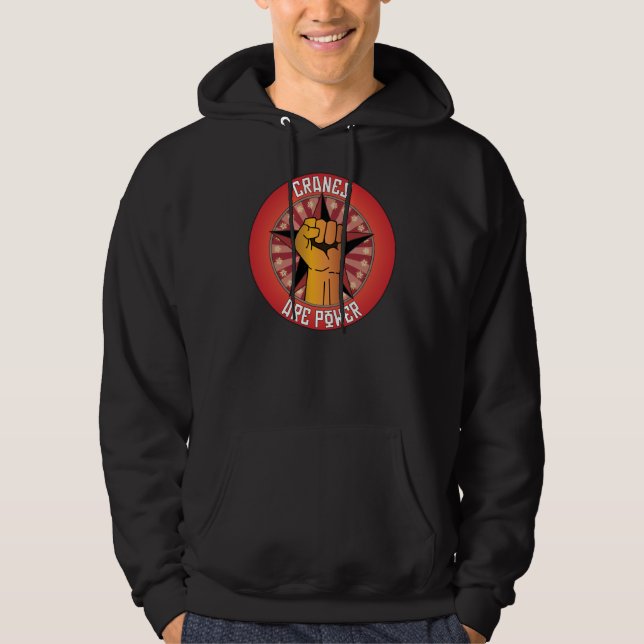 Cranes Are Power Hoodie (Front)
