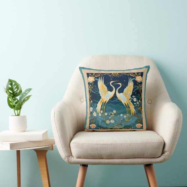 Cranes Cushion (Chair)