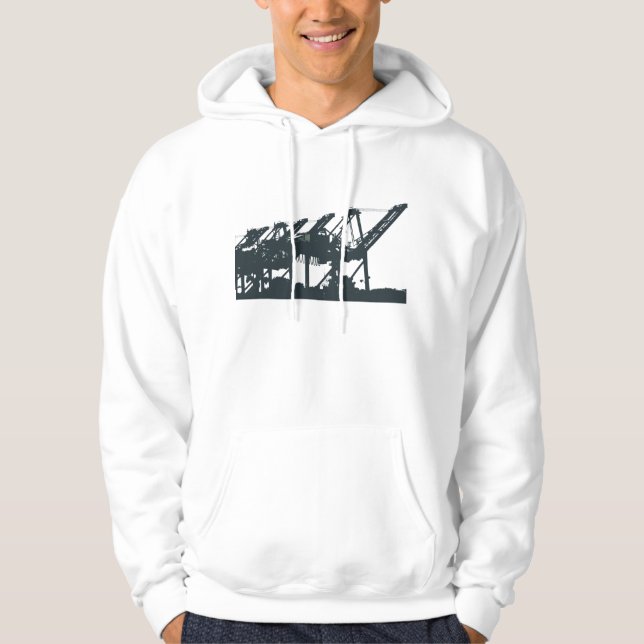 Cranes Hoodie Sweatshirt (Front)