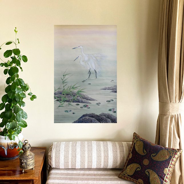 Cranes in Chinese River  Photo Print (Creator Uploaded)