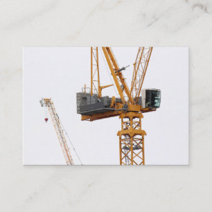 Cranes, Mini Photo Business Card
