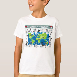 Cranes of the World T-Shirt