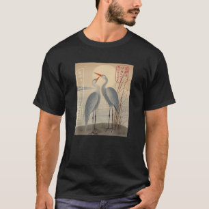 Cranes of Tradition Ukiyo e Japanese T Shirt