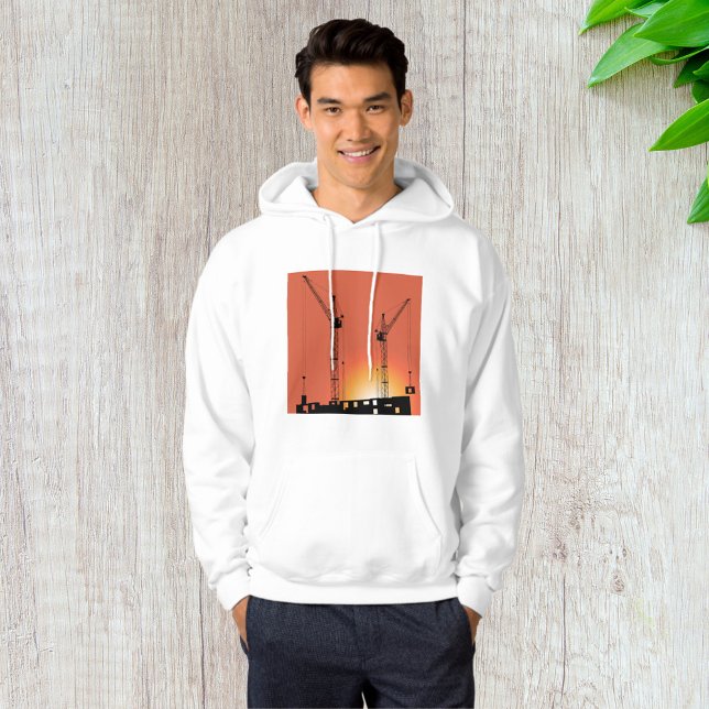 Cranes On A Building Hoodie (Creator Uploaded)