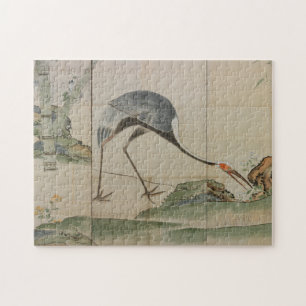 Cranes, Pines, and Bamboo Jigsaw Puzzle