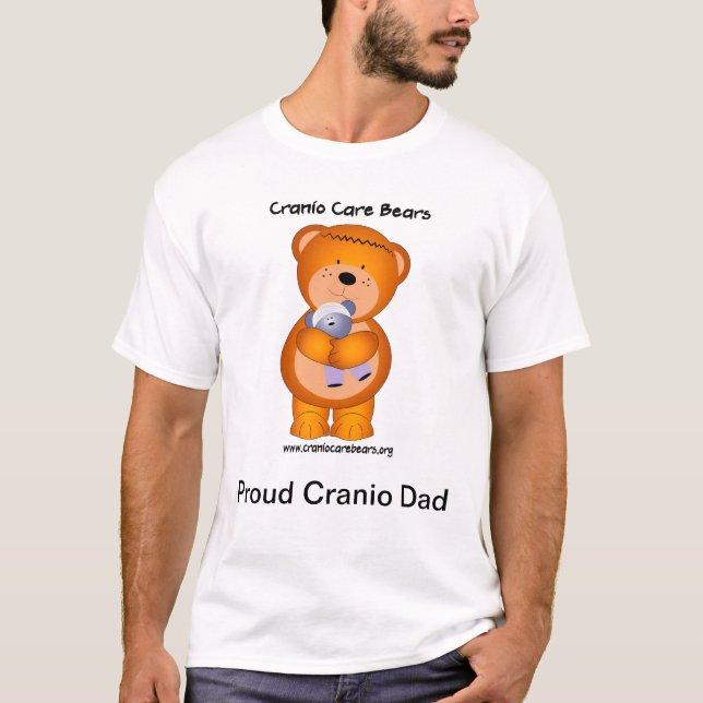 Cranio Care Bears - Proud Cranio Dad T-Shirt (Front)