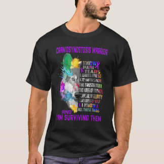 Craniosynostosis I Know All Things And I Am Surviv T-Shirt